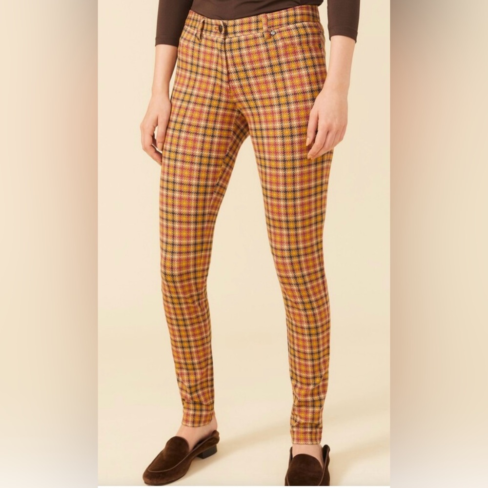NWT J.Mclaughlin Becca Leggings in Tattersall Check